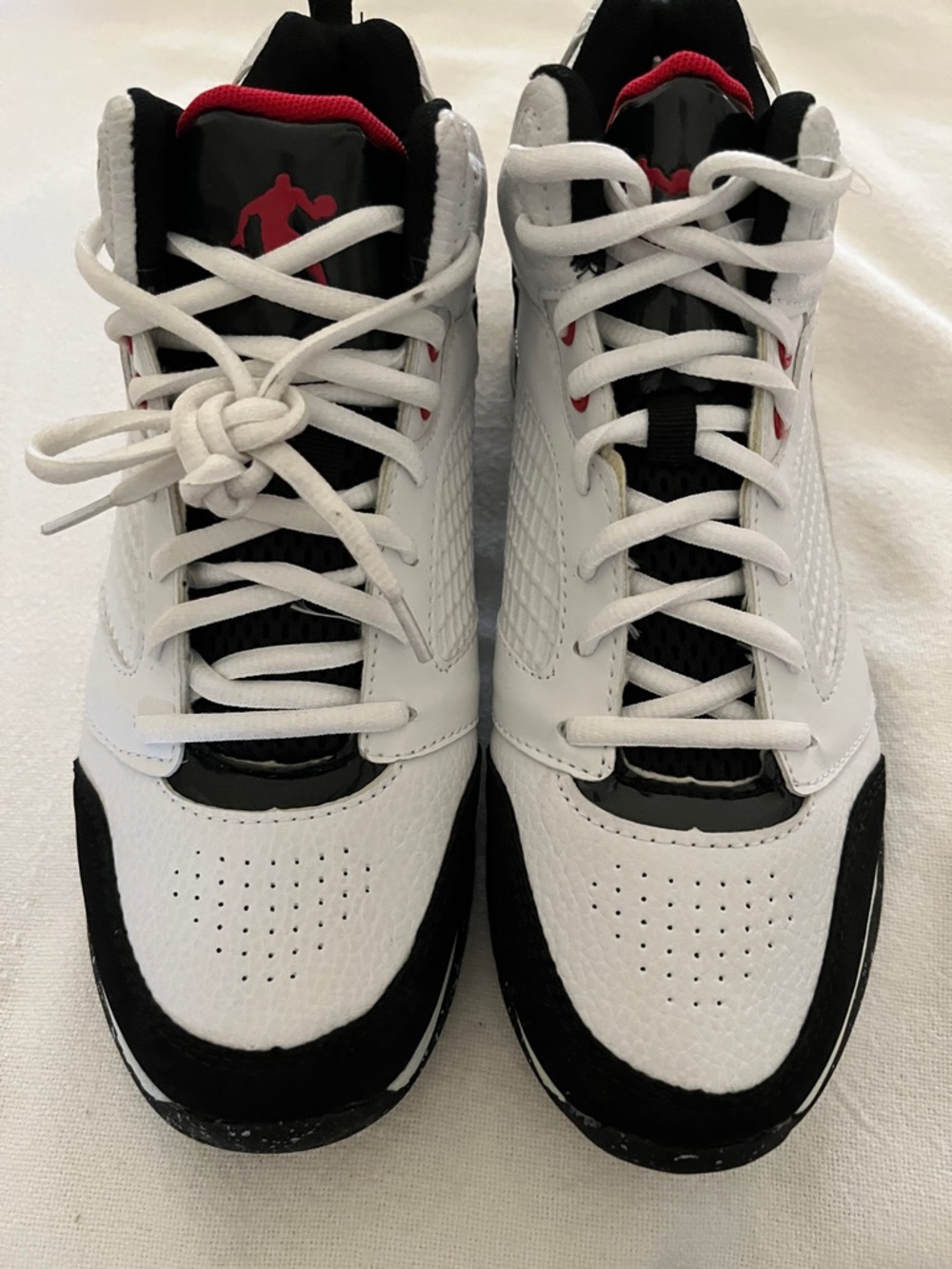 Shoes Basketball mens size 10.5M  White, Black and Red-Top AND1
